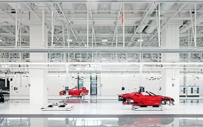 Modern $200M Ferrari factory in Italy can make 20,000 next-gen supercars a year