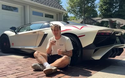 LA man's heart drops as he realizes he's broken $650,000 Lamborghini Aventador SV just four weeks after buying it