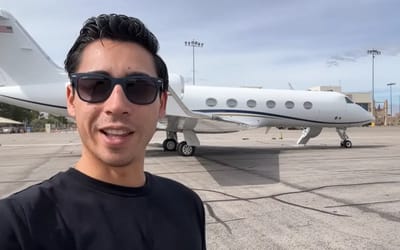 Man explains how he became a Gulfstream private jet pilot at just 21 years old