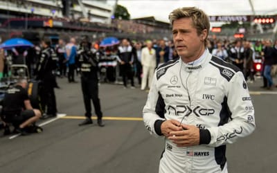 Brad Pitt says missing 200mph mark in F1 car 'hurts' after driving Lando Norris's McLaren
