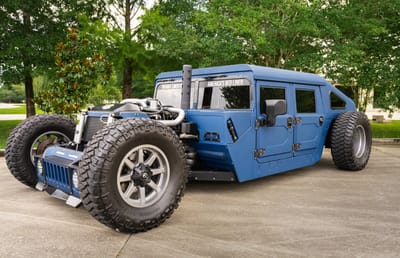 We are selling a 1980s military Humvee unlike anything you've ever seen before