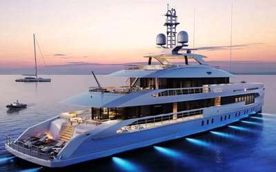 The new $45 million Heesen hybrid superyacht is so quiet it is like a floating dream