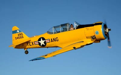 The North American T-6 Texan is called the 'Pilot Maker' with very good reason