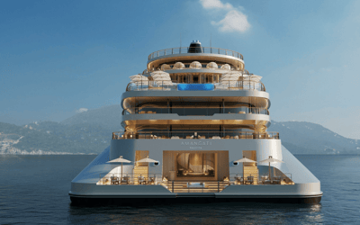 Hotel company to launch luxurious superyacht in 2027 with 47 opulent balcony suites