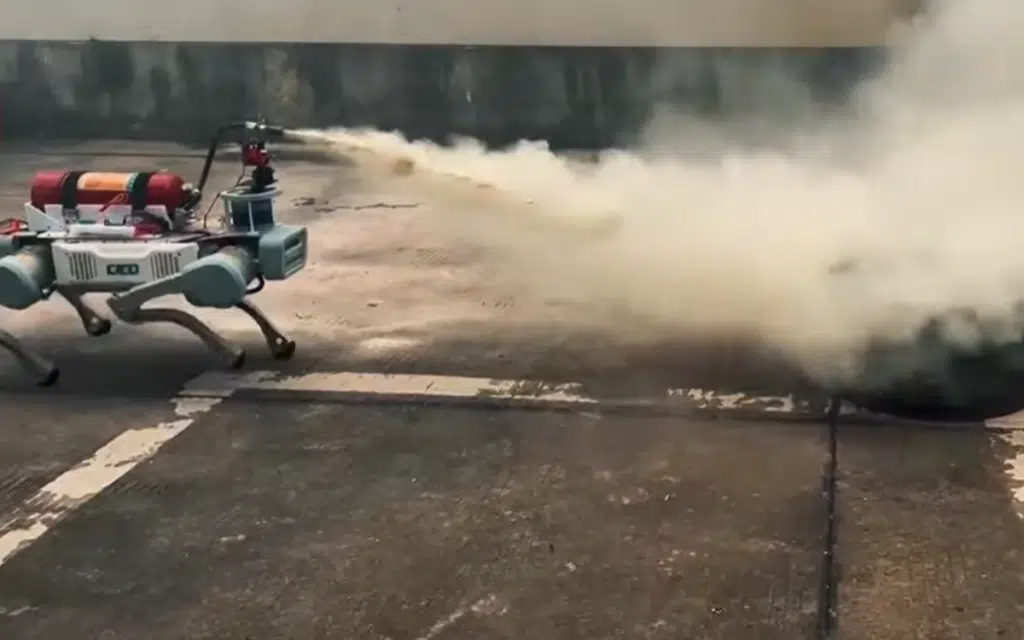 Indonesia introduces robotic police force including humanoid cops and robot dogs to fight crime