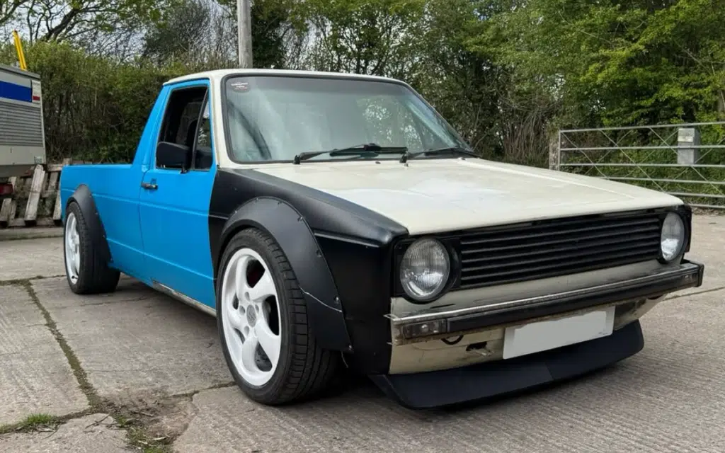 VW Caddy with McLaren GT3 engine from a McLaren 650S supercar