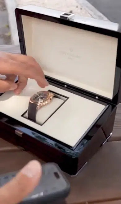 Dude sends six-figure Patek Philippe to New Jersey car salesman to trade for a Mercedes and a Porsche