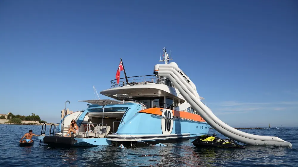 This $10 million yacht is a racecar on water and it’s cruising the Spanish coast like a floating supercar