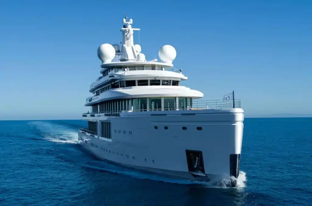 This $270m mega-yacht has never sailed and it’s already falling apart like a shipwrecked dream