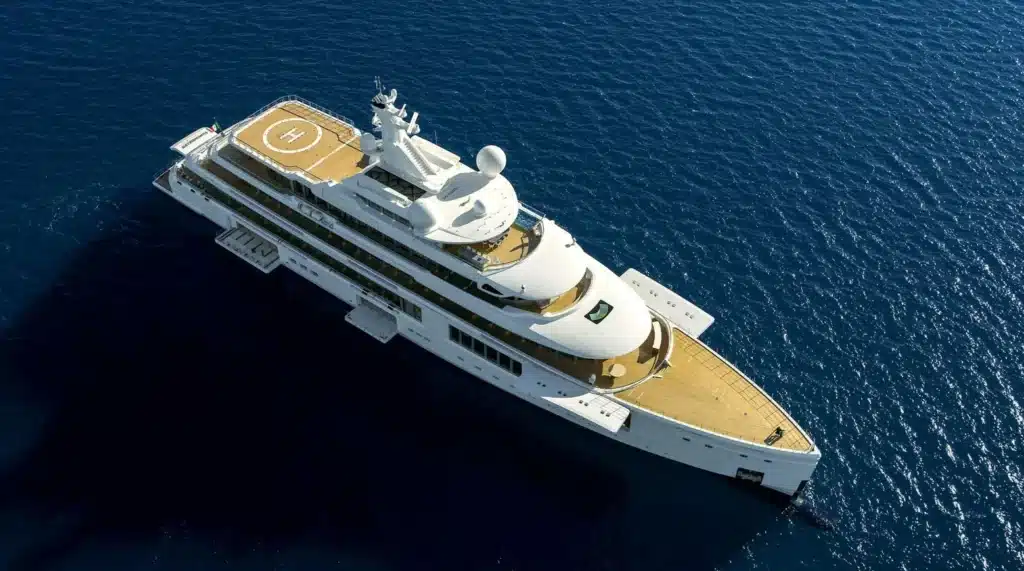This $270m mega-yacht has never sailed and it’s already falling apart like a shipwrecked dream