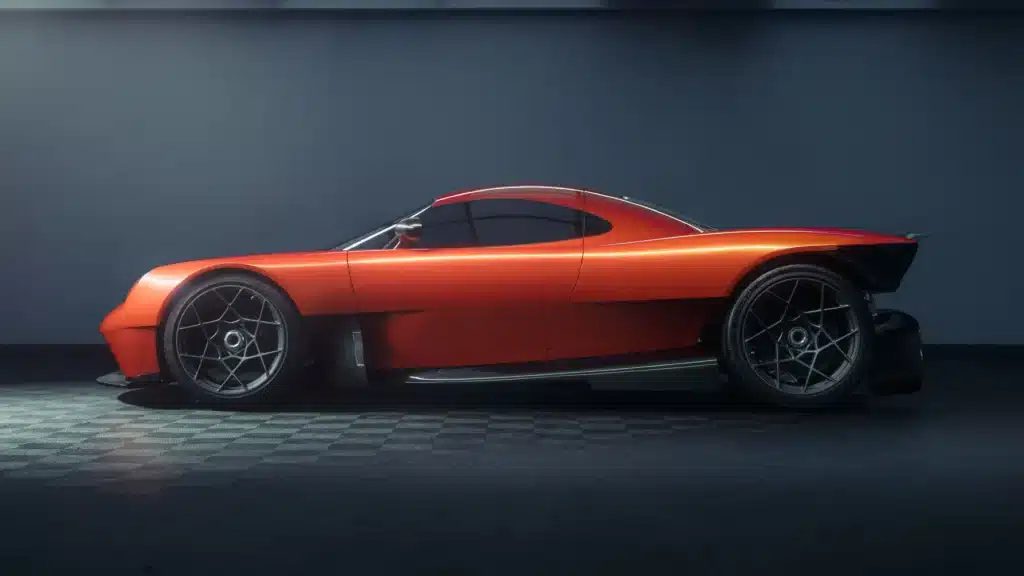 California-based Oilstainlab has shared new images of its incredible HF-11, which is inspired by Porsche and lists an impressive British hypercar as its competition