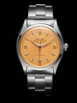 rolex air-king eaten by a cow restoring
