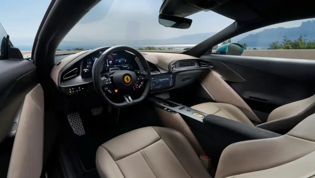 This is the new Ferrari Amalfi, which replaces the Ferrari Roma as Ferrari's new entry-level supercar