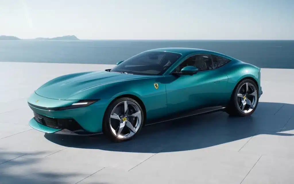 This is the new Ferrari Amalfi, which replaces the Ferrari Roma as Ferrari's new entry-level supercar